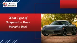 What Type of Suspension Does Porsche Use