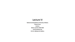 Civil Procedural Law Review Proceedings in Greece
