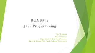 Understanding Java Data Types and Literals