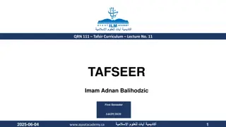 Tafseer of Surah Al-Balad: Understanding the True Purpose of Life