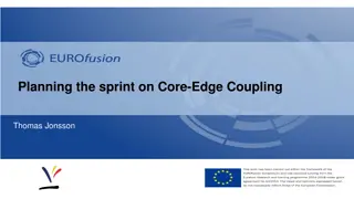 Sprint Planning for Core-Edge Coupling Project