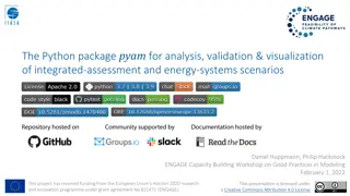 Python Package Pyam for Integrated Assessment and Energy Systems Scenarios
