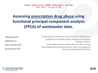 Assessment of Prescription Drug Abuse Using Wastewater Data