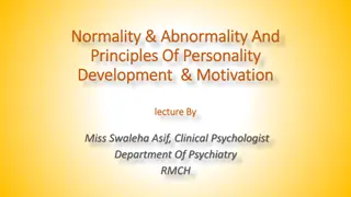 Understanding Mental Health and Normality: Principles, Criteria, and Importance