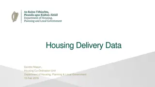 Insights on Housing Delivery and Progress in Ireland