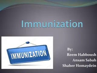 Understanding Vaccination: Types of Immunity, Immunization Process