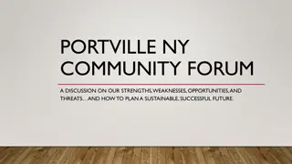 Strategic Planning for Sustainable Small Communities and Towns