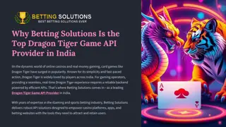 Leading Dragon Tiger Game API Provider in India
