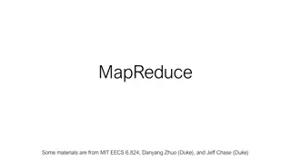 Understanding MapReduce: Motivation, Abstraction, and Examples
