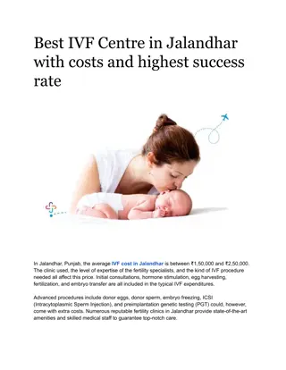 Best IVF Centre in Jalandhar with costs and highest success rate