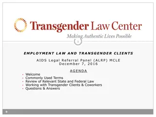 Understanding Transgender Employment Law and Challenges
