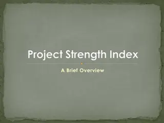 Understand Project Strength Index (PSI) and Its Evaluation Process