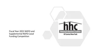 Local Funding Opportunities in Fiscal Year 2022