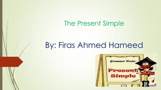 Understanding The Present Simple Tense in English