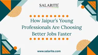 How Jaipur’s Young Professionals Are Choosing Better Jobs Faster