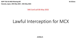 Understanding Lawful Interception for MCX in 3GPP Standards