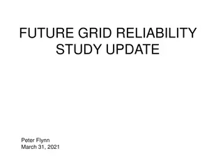 Update on Future Grid Reliability Study by Peter Flynn