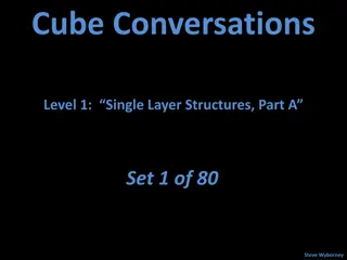 Exploring Cube Structures in Single Layer - Steve Wyborney