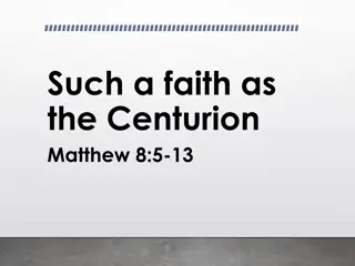Faith, Understanding, and Respect of Authority & Power in Scripture