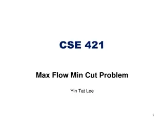 Network Flow Applications and Minimum s-t Cut Problem
