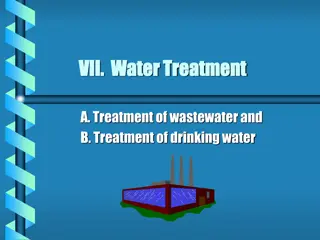 Water Treatment Methods for Wastewater and Drinking Water