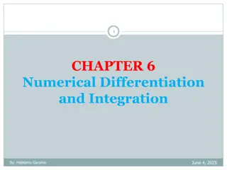 Understanding Numerical Differentiation and Integration Techniques