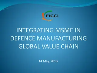 Integrating MSME in Defence Manufacturing Global Value Chain Insights