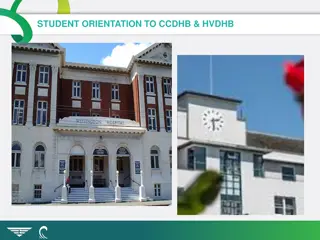 Maximising Clinical Placement Experience at CCDHB & HVDHB