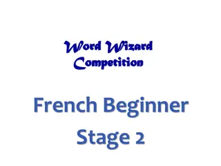 Learn French Body Parts Vocabulary in Fun Word Wizard Competition