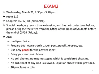 Physics Exam Preparation Guide for Chapters 16, 17, 18