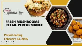 Fresh Mushroom Sales Trends Analysis