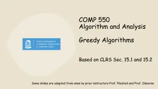 Greedy Algorithms: Understanding Coin Change and Optimal Substructure