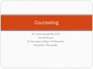Understanding the Nature and Importance of Counseling in Education