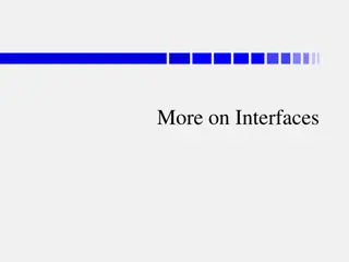 Understanding Java Interfaces: Constants, Extending, Implementing