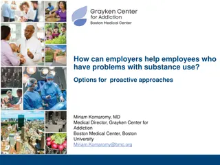 Helping Employees with Substance Use Issues: Proactive Approaches