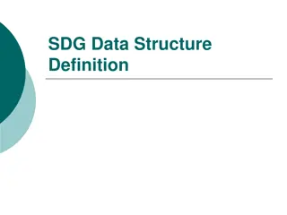 SDG Data Structure Definition and Dimensions Overview