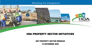 Empowering Transformation in Housing Development Authority Sector Initiatives