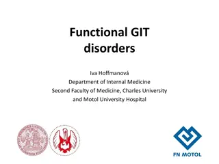Understanding Functional GIT Disorders and Symptomatology