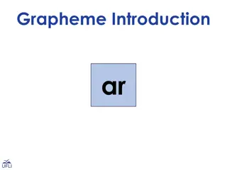 Engaging Grapheme Introduction Activities for Language Learning