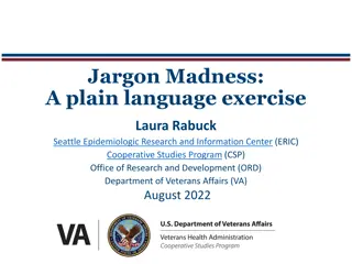 Understanding Jargon Madness: A Guide to Plain Language Communication