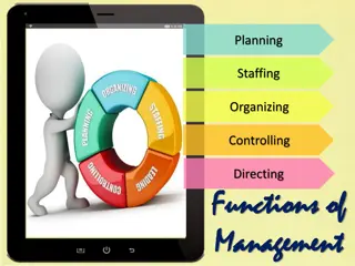 Functions and Processes in Management