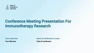 Advanced Immunotherapy Research Insights