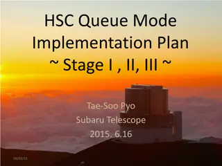 Queue Mode Implementation Plan for Subaru Telescope Operations