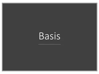 Understanding Basis and Properties in Linear Algebra
