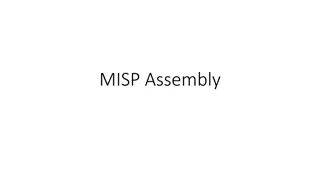 Logical and Bit-wise Operations in MIPS Assembly