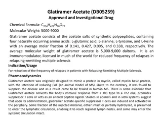 Understanding Glatiramer Acetate: Mechanism of Action and Clinical Applications