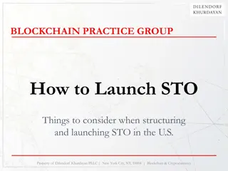 Launching an STO in the U.S.: Key Considerations and Structuring Tips