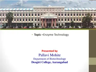 Insights into Enzyme Technology: Applications and Methods