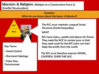 Understanding Marxism: Social Control, Dominant Ideology, and Religion
