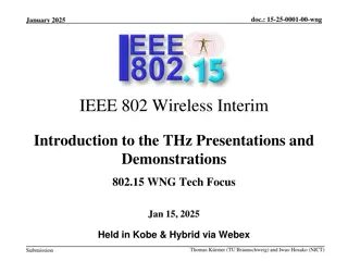 Exploring Terahertz Communications in IEEE 802.15 Wireless Standards